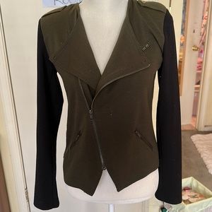 Messimo Army Green and Black Jacket